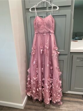 georgette cape cocktail dress GLS GL3704 Long Fitted Beaded Evening Formal Crafted from modern georgette Kid Size:9-12M Mori Lee Wedding Dresses color-print-cherry-blossom